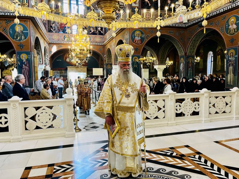 Φωτογραφικά στιγμιότυπα από την εορτή του Αγίου Πνεύματος και αυτήν του Αγίου Ιερομάρτυρος Δωροθέου Επισκόπου Τύρου κατά την οποίαν άγει τα ονομαστήρια του ο Σεβασμιώτατος Μητροπολίτης Δράμας κ. Δωρόθεος (05-06-2023).